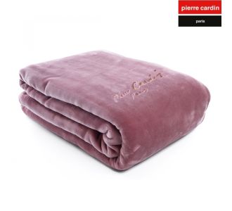 ΚΟΥΒΕΡΤΑ ΜΟΝΗ 160X220 PIERRE CARDIN NANCY STER 545 OPAL ROSE(64) |  Κουβέρτες Βελουτέ Μονές στο espiti