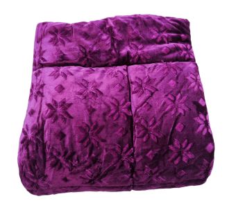 ΚΟΥΒΕΡΤΟΠΑΠΛΩΜΑ ΗΜΙΔΙΠΛΟ 180X240 ADAM HOME (890) MAUVE |  Κουβερτοπαπλώματα  στο espiti