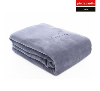 ΚΟΥΒΕΡΤΑ ΜΟΝΗ 160X220 PIERRE CARDIN NANCY STER 545 GREY(51) |  Κουβέρτες Βελουτέ Μονές στο espiti