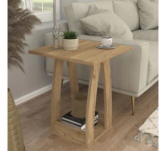 Τραπεζάκι βοηθητικό - Κομοδίνο Deros Megapap χρώμα sepet oak 45x45x56εκ. |  Κομοδίνα στο espiti
