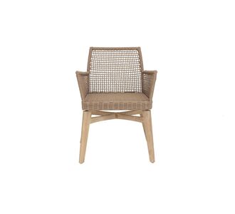 Καρέκλα Τραπεζαρίας με μπράτσα Thin Air Low Back Latte (61x59x79) Soulworks 0370070 |  Καρέκλες στο espiti