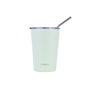 HOMELY ΘΕΡΜΟΣ MUG 400ml SEAFOAM - 01-32661 Estia |  Θερμός & Αξεσουάρ στο espiti