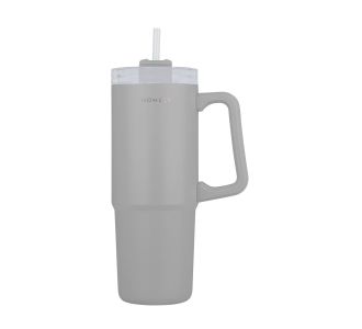 HOMELY ΘΕΡΜΟΣ STRAW TUMBLER 900ml PEBBLE GRAY - 01-34542 Estia |  Θερμός & Αξεσουάρ στο espiti