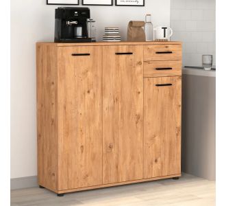 Παπουτσοθήκη - ντουλάπι Polly Megapap χρώμα pine oak 108x35x108εκ. |  Παπουτσοθήκες στο espiti