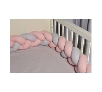 Πλεξούδα τριπλή βαμβακερή 20X200  με ειδική εσωτερική επένδυση Design 3205 Oliver Baby |  Βρεφικές Πάντες στο espiti