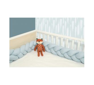 Πλεξούδα τριπλή βαμβακερή 20X200  με ειδική εσωτερική επένδυση Design 313 Oliver Baby |  Βρεφικές Πάντες στο espiti