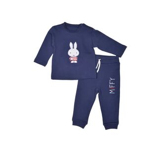 Miffy Des.61 Σετ Φόρμας 2τ Μπλε Σκούρο 9 Mηνών/74cm |  Βρεφικά Ρουχα στο espiti