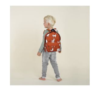 Σακίδιο Kidzroom Wondering Wild Cognac 31x23x8 |  Βρεφικά Διάφορα στο espiti