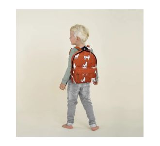 Σακίδιο Kidzroom Wondering Wild Cognac 31x23x8 |  Βρεφικά Διάφορα στο espiti