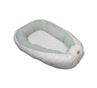 Oliver Baby Des.403 Φωλιά Διπλής όψης-Πλεκτό Ζέρσεϋ Μέντα 100% Βαμβάκι- 75x110 ανοικτή διάσταση |  Βρεφικά Διάφορα στο espiti