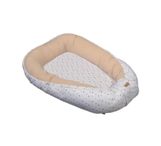 Oliver Baby Des.404 Φωλιά Διπλής όψης-Πλεκτό Ζέρσεϋ Μπεζ 100% Βαμβάκι - 75x110 cm Ανοικτή Διάσταση |  Βρεφικά Διάφορα στο espiti