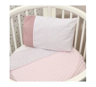 Oliver Baby Des.402 Minky Κουβέρτα Κούνιας Διπλής Όψης Σάπιο Μήλο 100x150 |  Βρεφικές Κουβέρτες στο espiti