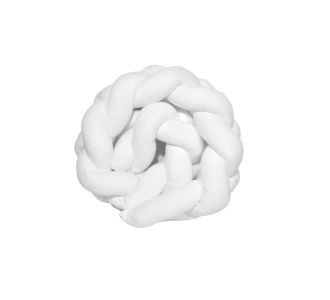 Πλεξούδα βελουτέ 20Χ200 cm Λευκή Design 900 Oliver Baby |  Βρεφικές Πάντες στο espiti