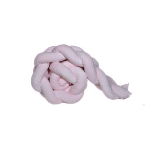 Πλεξούδα βελουτέ 20Χ200 cm Ροζ Ανάγλυφη Design 922 Oliver Baby |  Βρεφικές Πάντες στο espiti