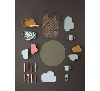 Σετ πιάτο και μπωλ σιλικόνης Chloe OYOY |  Βρεφικές Πάντες στο espiti