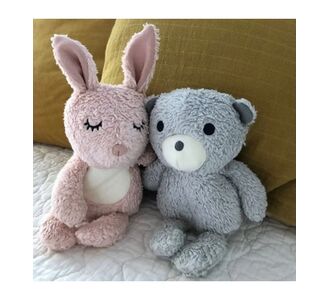Λούτρινο Bimle grey bear 22 εκ από 100% οργανικό βαμβάκι |  Βρεφικά Διάφορα στο espiti
