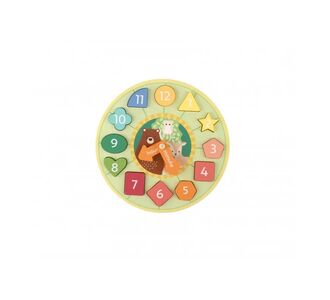Ρολόι με  Σχήματα woodland Orange Tree Toys |  Βρεφικές Πάντες στο espiti