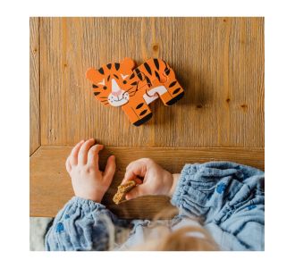 Μινι παζλ Τιγρης Orange Tree Toys |  Βρεφικές Πάντες στο espiti
