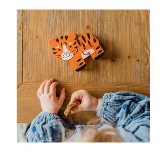 Μινι παζλ Τιγρης Orange Tree Toys |  Βρεφικές Πάντες στο espiti