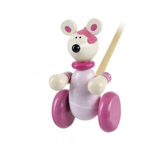 Παιχνίδι ώθησης Pink Mouse Orange Tree Toys |  Βρεφικές Πάντες στο espiti