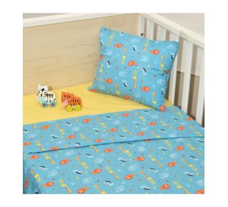 Σεντόνια κούνιας 3 τεμ 110x160 100% βαμβάκι Design 216 Oliver Baby |  Βρεφικές Πάντες στο espiti