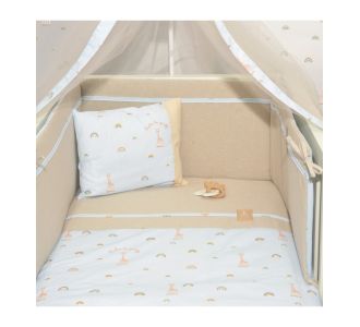 Πάντα 35χ210 διπλής όψης Sophie La Girafe σχέδιο 504 |  Βρεφικές Πάντες στο espiti