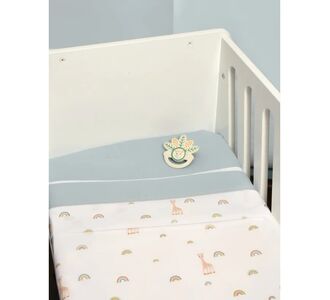 Σεντόνια Λίκνου Σετ 2τ -75x110-100% Βαμβάκι Design 503 Sophie La Girafe |  Βρεφικές Πάντες στο espiti