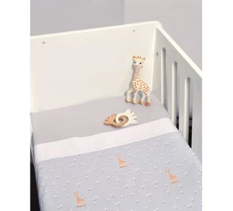 Σεντόνια Λίκνου Σετ 2τ -75x110-100% Βαμβάκι Design 505 Sophie La Girafe |  Βρεφικές Πάντες στο espiti