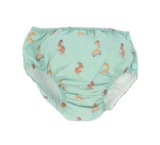 Εκπαιδευτικό μαγιώ πάνας με βολάν Cool Dinos Monnëka 18-24 Μηνών με προστασία από τον ήλιο |  Βρεφικές Πάντες στο espiti