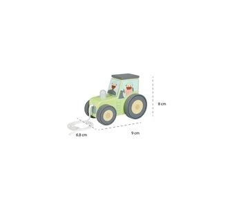 Τρακτέρ push & pull Farmyard Orange Tree Toys |  Βρεφικές Πάντες στο espiti
