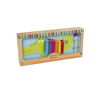 Ξυλόφωνο Κροκόδειλος Orange Tree Toys |  Βρεφικές Πάντες στο espiti