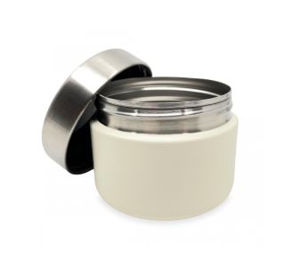 Φαγητοδοχείο από ανοξείδωτο ατσάλι 420ml Άσπρο |  Βρεφικές Πάντες στο espiti