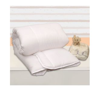 Πάπλωμα κούνιας λευκό Oliver Baby 100x140 |  Βρεφικές Πάντες στο espiti