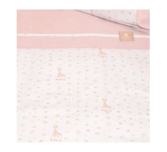 Παπλωματοθήκη με Φερμουάρ 100x140 Design 502 Sophie La Girafe |  Βρεφικές Πάντες στο espiti