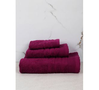 Πετσέτα Χίμπουρι 5 Mauve Σετ 3 τεμ. Sunshinehome |  Σετ Πετσέτες στο espiti