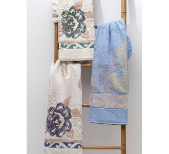 Πετσέτα Brasil Blue Μπάνιου (70x140) Sunshinehome |  Πετσέτες Μπάνιου στο espiti
