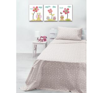 Σετ Σεντόνια cotton feelings 22 Grey Μονό με λάστιχο(105x205+30) Sunshinehome |  Σεντόνια Μονά / Ημίδιπλα στο espiti