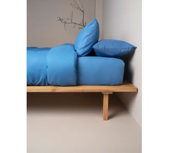 Σετ Σεντόνια Cotton Feelings 104 Blue Διπλό με λάστιχο (150x205+30) Sunshinehome |  Σεντόνια Διπλά στο espiti