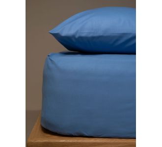 Κατωσέντονο Menta με λάστιχο 17 Blue Ημίδιπλο (120x200+20) Sunshinehome |  Σεντόνια Μονά / Ημίδιπλα στο espiti