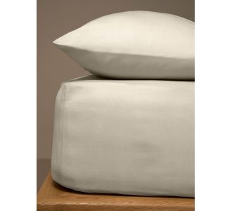 Κατωσέντονο Menta με λάστιχο 2 Ecru Διπλό (160x200+40) Sunshinehome |  Σεντόνια Υπέρδιπλα / King Size στο espiti