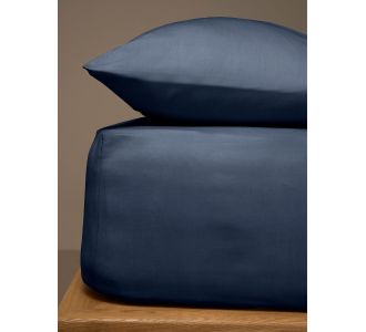 Κατωσέντονο Menta με λάστιχο 26 Navy Διπλό (160x200+40) Sunshinehome |  Σεντόνια Υπέρδιπλα / King Size στο espiti