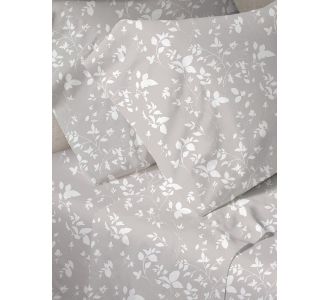 Σετ Σεντόνια Menta Εμπριμέ 040 Grey Μονο (160x250) Sunshinehome |  Σεντόνια Μονά / Ημίδιπλα στο espiti