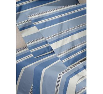 Σετ Σεντόνια Menta Εμπριμέ 550 Blue Υπέρδιπλο (220x250) Sunshinehome |  Σεντόνια Υπέρδιπλα / King Size στο espiti