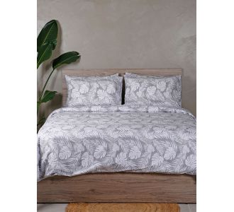 Παπλωματοθήκη Cotton Feelings 2038 Grey Υπέρδιπλη (230x250) Sunshinehome |  Παπλωματοθήκες Υπέρδιπλες στο espiti