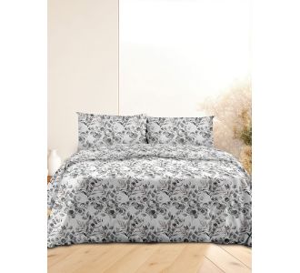 Σετ Σεντόνια Flannel 932 Grey Μονό (160x260) Sunshinehome |  Σεντόνια Μονά / Ημίδιπλα στο espiti