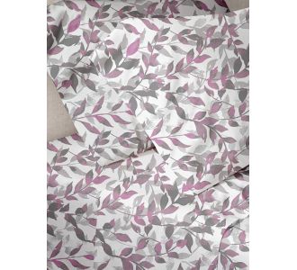 Παπλωματοθήκη Menta Εμπριμέ 050 Violet Μονή (170x250) Sunshinehome |  Παπλωματοθήκες Μονές στο espiti