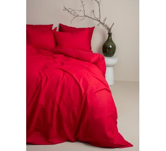 Παπλωματοθήκη Cotton Feelings 113 Red Μονή (170x250) Sunshinehome |  Παπλωματοθήκες Μονές στο espiti