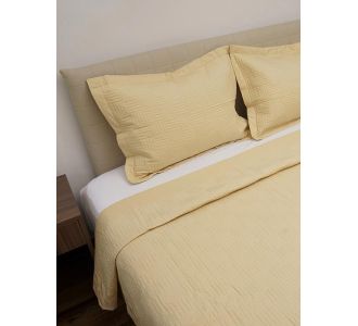 Κουβερλί Percale κεντητό Yellow Υπέρδιπλο (220x240) Sunshinehome |  Κουβερλί Υπέρδιπλα στο espiti