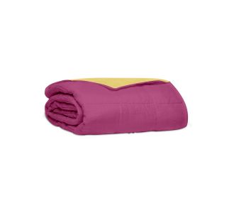 Κουβερλί percale μονόχρωμο Pink Μονό (160x220) Sunshinehome |  Κουβερλί Μονά στο espiti