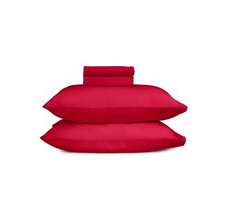 Μαξιλαροθήκες Cotton Feelings 113 Red 50x70 Sunshinehome |  Μαξιλαροθήκες Απλές στο espiti